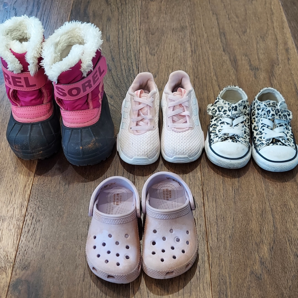 Sorel Pink Kids Winter Boots